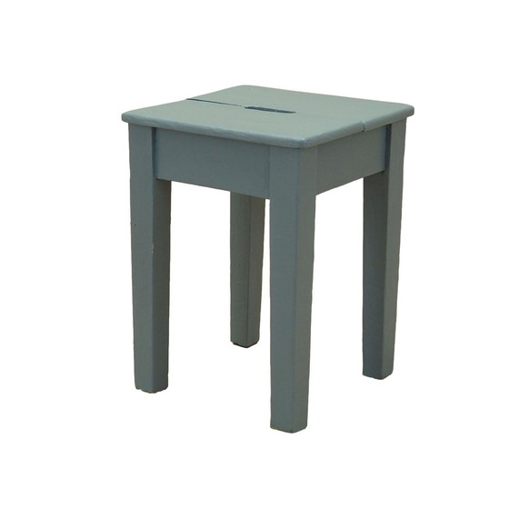 Image 1 of Tabouret en pin, Design danois, 1950S, Manufacture : Danemark