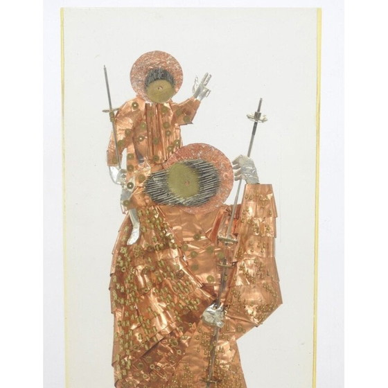 Image 1 of Sculpture vintage Saint Christophe par Pierre et Christine Giraudon, 1970