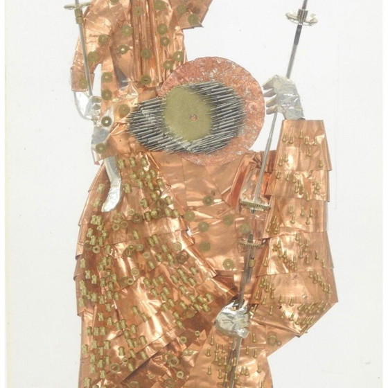 Image 1 of Sculpture vintage Saint Christophe par Pierre et Christine Giraudon, 1970