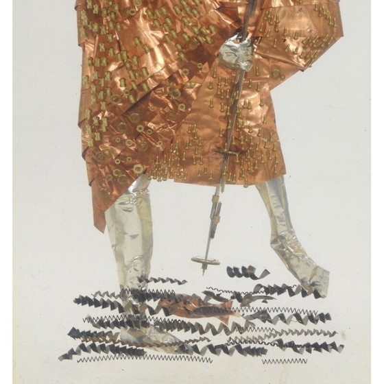 Image 1 of Sculpture vintage Saint Christophe par Pierre et Christine Giraudon, 1970