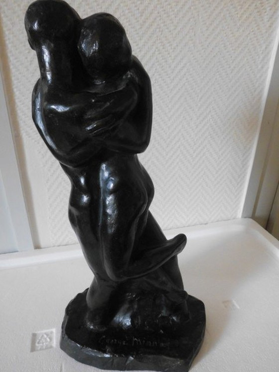 Image 1 of Sculpture en bronze George Minne