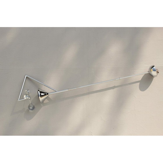 Image 1 of Lustre et loupe chromés vintage, 1980