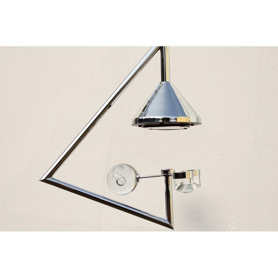 Image 1 of Lustre et loupe chromés vintage, 1980