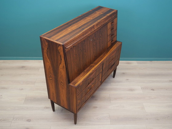 Image 1 of Secrétaire en bois de rose, Design danois, 1960S, Designer : Erling Torvits