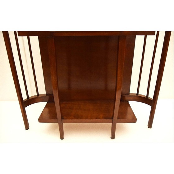 Image 1 of Table basse vintage Art Déco en noyer, Italie 1940