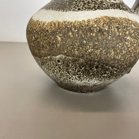 Image 1 of Paire de vases en céramique "Fat lava" de Scheurich, Allemagne, années 1970