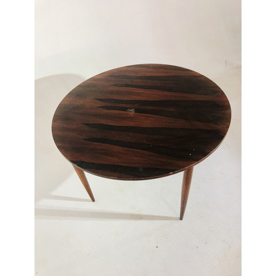 Image 1 of Table scandinave vintage en bois de rose, 1960