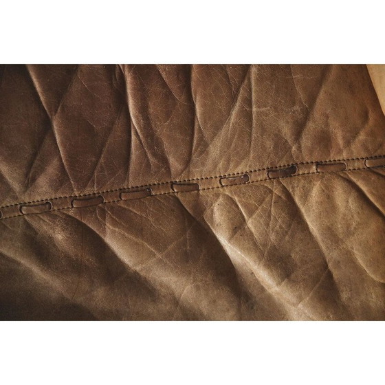 Image 1 of Paire de fauteuils en cuir pivotants vintage de Carl Straub, années 1950