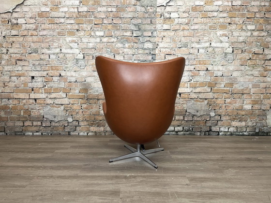 Image 1 of Fritz Hansen Egg Chair Cognac