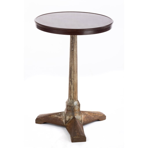 Unique Fischel, table de terrasse Art déco française des années 1930