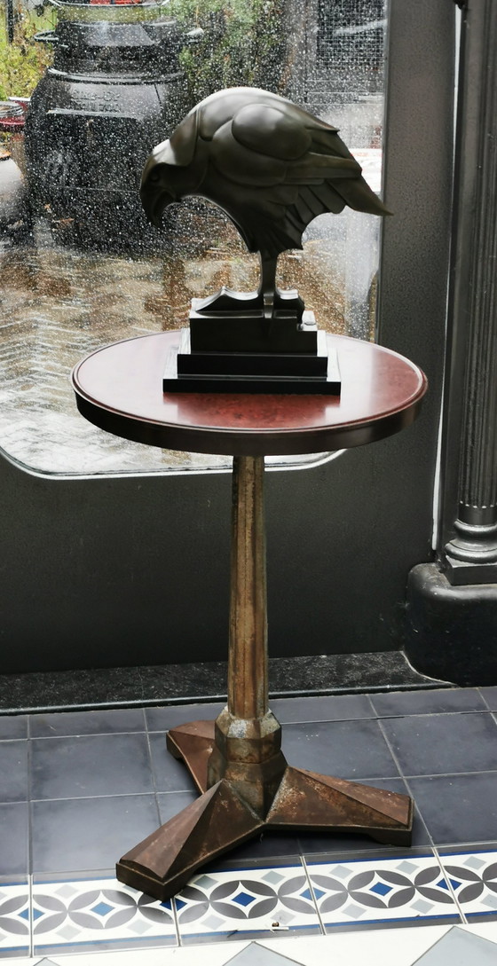 Image 1 of Unique Fischel, table de terrasse Art déco française des années 1930