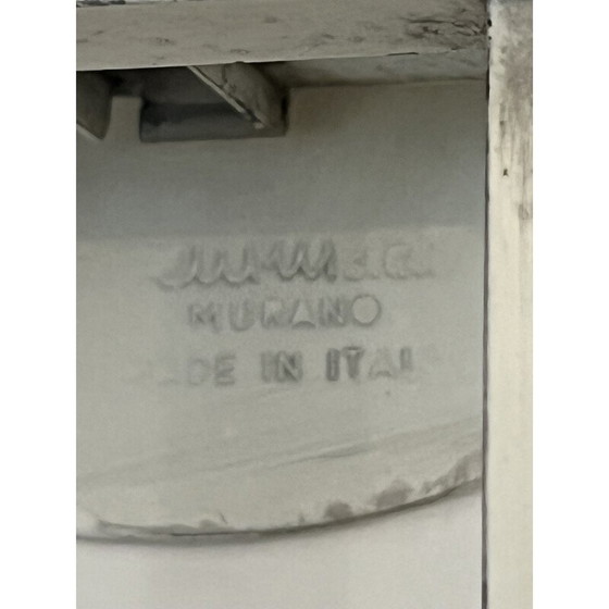 Image 1 of Ensemble de 4 lampes murales vintage en métal par Toni Zuccheri pour Venini, Italie 1970