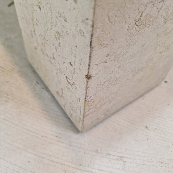 Image 1 of Table basse vintage en pierre de Mactan par Magnussen Ponte, 1980