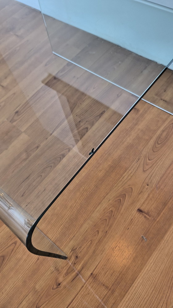 Image 1 of Table basse Fiam Cascade 1970 carrée. Unique en son genre ! Rare !