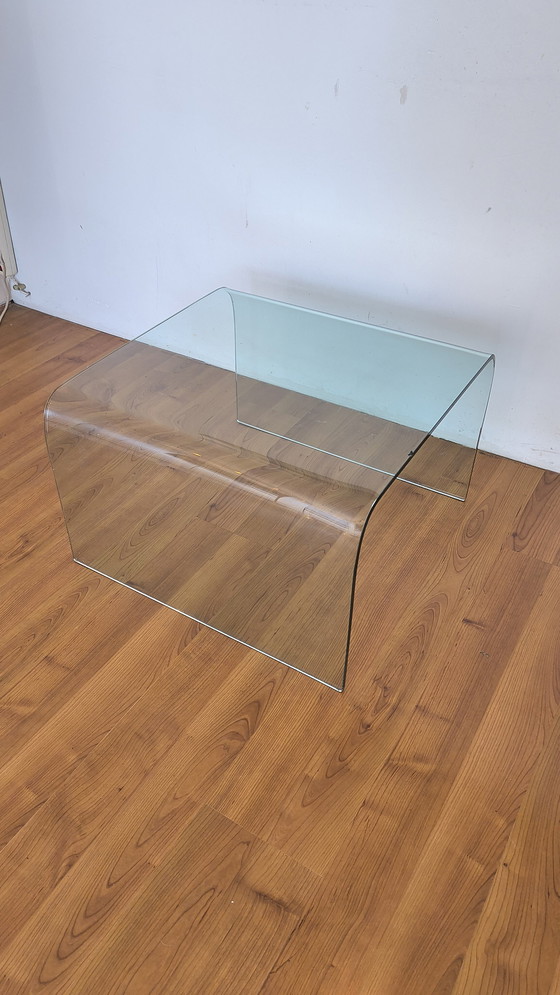 Image 1 of Table basse Fiam Cascade 1970 carrée. Unique en son genre ! Rare !