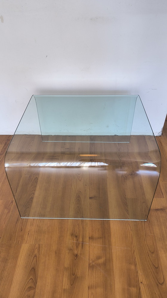 Image 1 of Table basse Fiam Cascade 1970 carrée. Unique en son genre ! Rare !