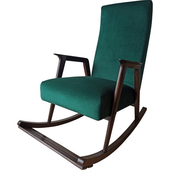 Image 1 of Chaise à bascule vintage