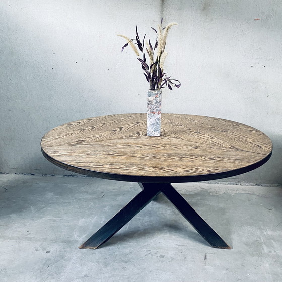 Image 1 of Gerard Geytenbeek Table de salle à manger Mid Century en wengé
