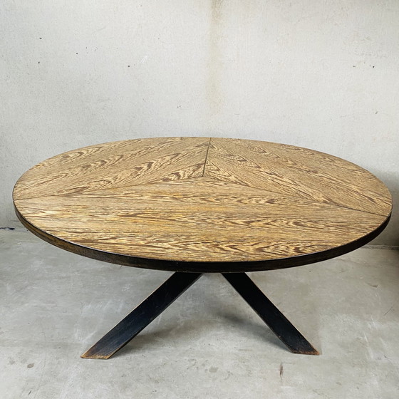 Image 1 of Gerard Geytenbeek Table de salle à manger Mid Century en wengé