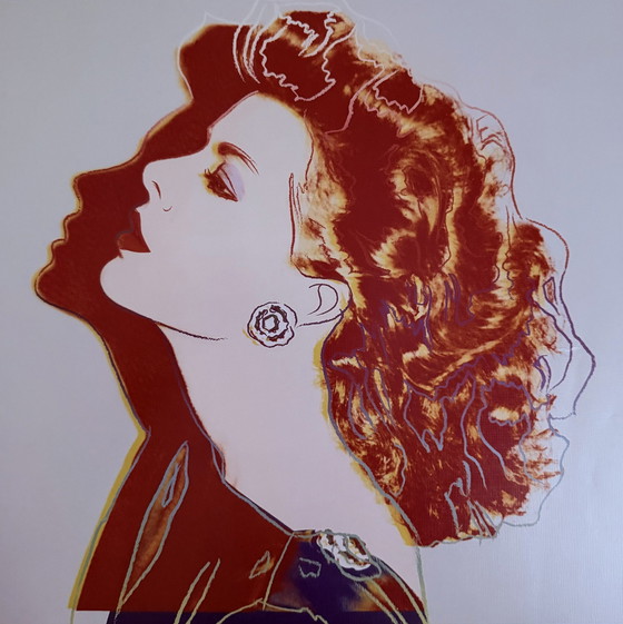 Image 1 of Andy Warhol : "Princesse Caroline, 1983". ©2007 Fondation Andy Warhol pour les arts visuels, New York.