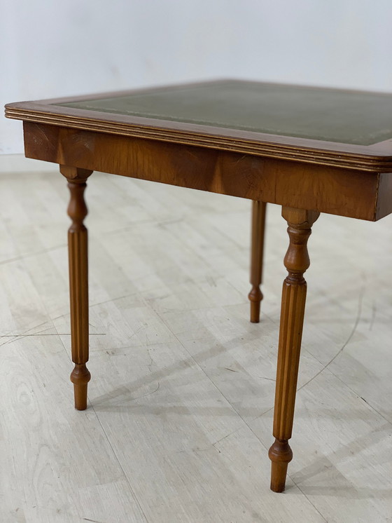 Image 1 of table basse anglaise de style colonial table d'appoint vers 1900