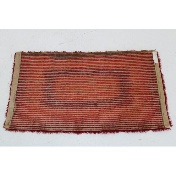 Image 1 of Tapis abstrait danois vintage en laine, 1970