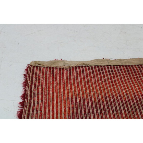 Image 1 of Tapis abstrait danois vintage en laine, 1970