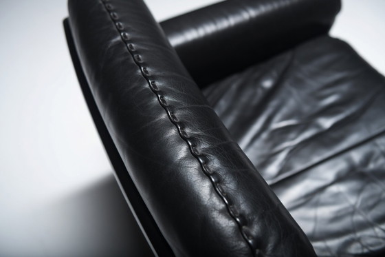Image 1 of Stunning Ds 31 Lounge Chair & Ottoman By De Sede Team For De Sede Exclusiv Swiss