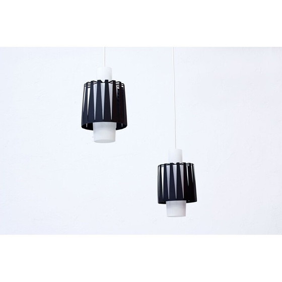 Image 1 of Paire de lampes suspendues vintage de ASEA, années 1950