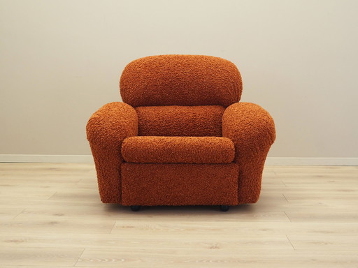 Fauteuil Orange, Design italien, 1970S, Production : Italie