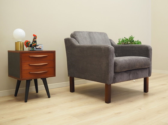 Image 1 of Fauteuil en hêtre, Design danois, 1970S, Production : Danemark