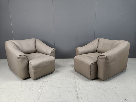 Image 1 of Paire de fauteuils Ds47, années 1970
