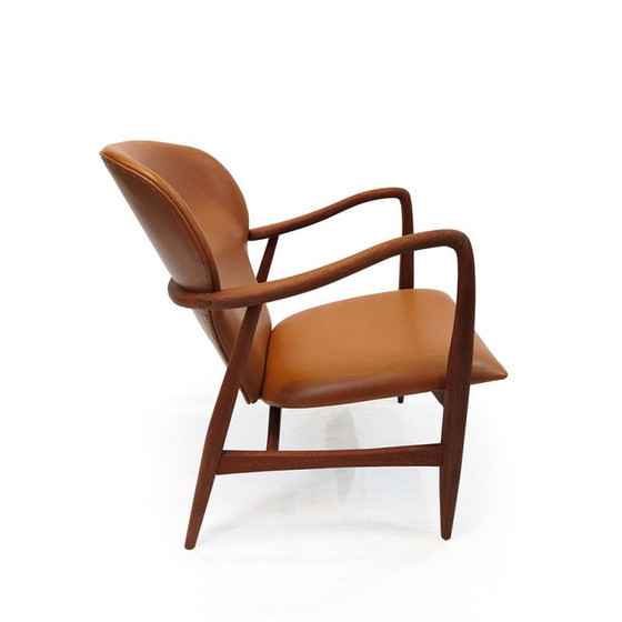 Image 1 of Fauteuil vintage par Arnold Madsen et Henry Schubell pour Bovenkamp, Pays-Bas 1950