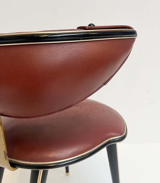 Image 1 of Ensemble de chaises Umberto Mascagni (2), 1960's