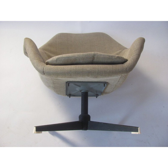 Image 1 of Paire de fauteuils en métal vintage, Tchécoslovaquie 1960