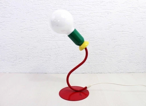 Lampe de bureau en métal Memphis 80S