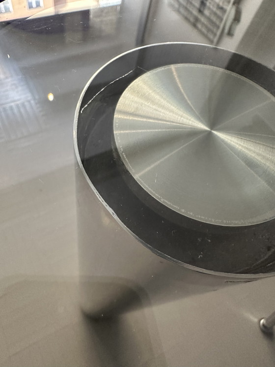 Image 1 of Original Rare Table à manger en verre Marcuso Par Marco Zanuso Pour Zanotta, Italie, 1969