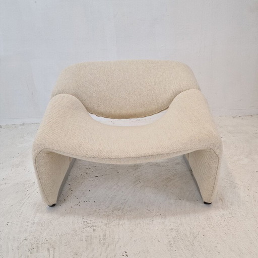 Modèle vintage F598 Fauteuil Groovy par Pierre Paulin pour Artifort, 1980
