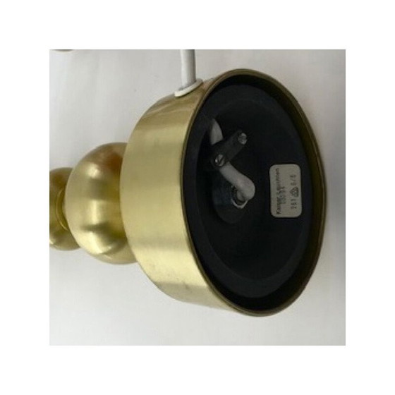 Image 1 of Vintage brass lamp by Kaiser, 1960