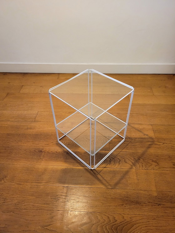 Image 1 of Table d'appoint vintage Isocele par Max Sauze pour Atrow 1970