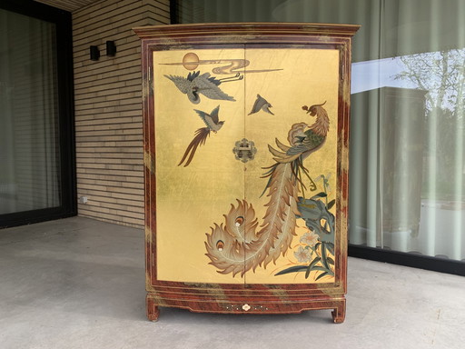 Armoire murale d'art et d'artisanat chinois