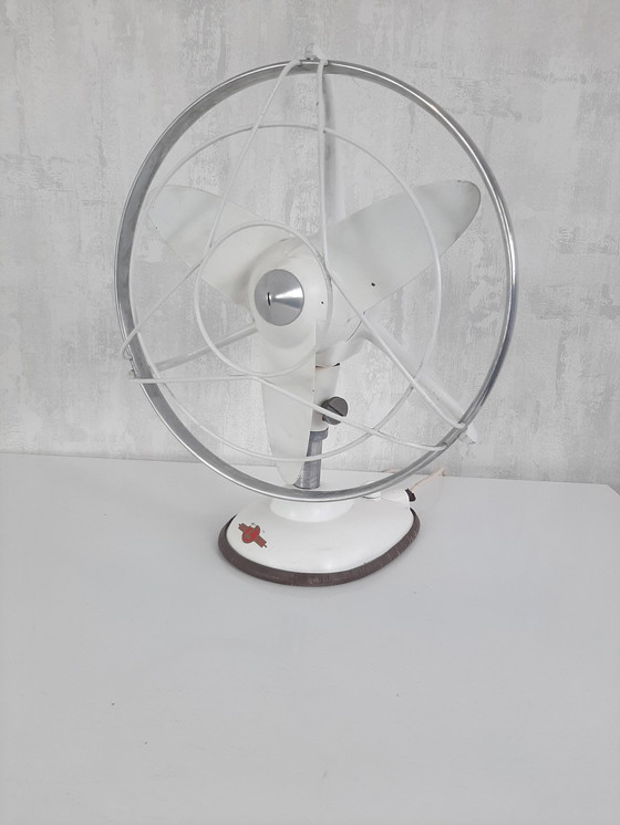 Image 1 of Ventilateur Vintage Libelle Vw, Streamline Fan By Paul Linke - Mid Century
