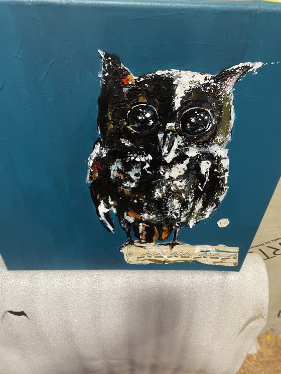 Image 1 of Portrait de hibou