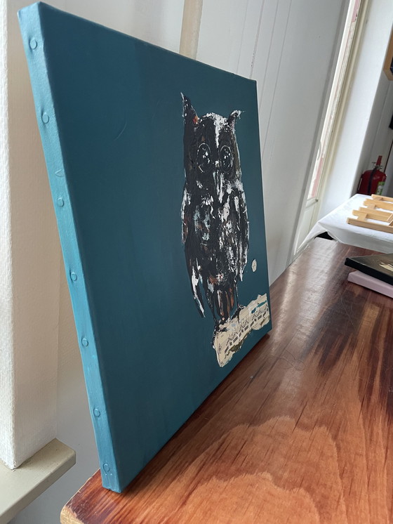 Image 1 of Portrait de hibou