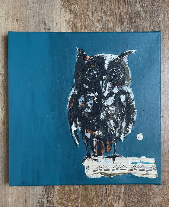 Image 1 of Portrait de hibou