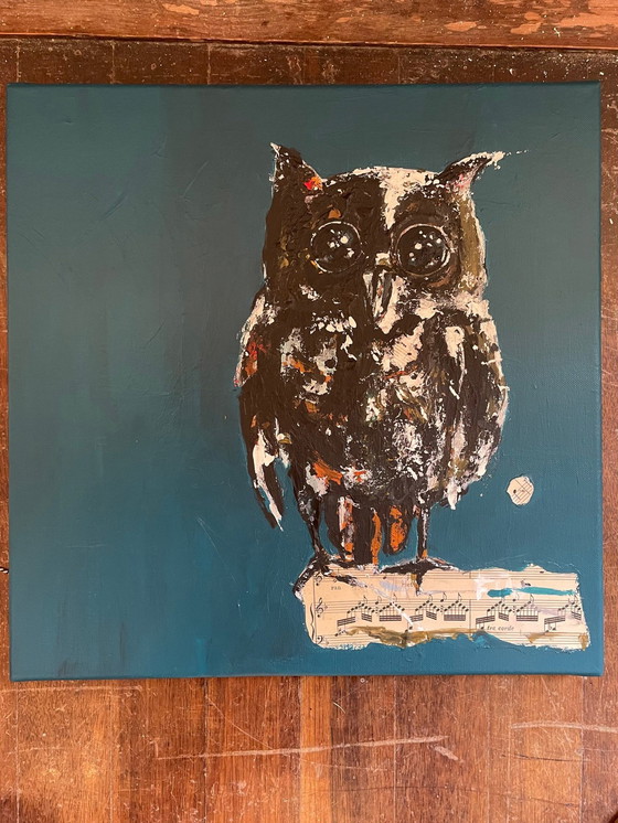 Image 1 of Portrait de hibou
