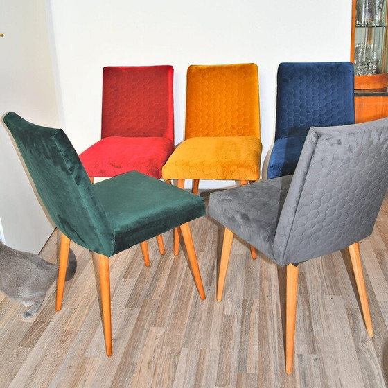 Image 1 of Chaise vintage tapissée pour Kowalski, Pologne 1970
