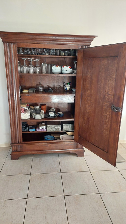 Armoire à 1 porte avec tiroir à couverts