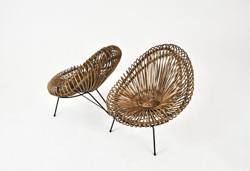 Chaises longues par Janine Abraham & Dirk Jan Rol pour Rougier, 1950S