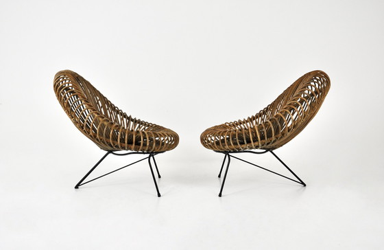 Image 1 of Chaises longues par Janine Abraham & Dirk Jan Rol pour Rougier, 1950S